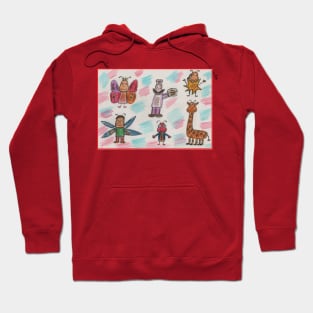 Childrens Fantastic Creatures Hoodie